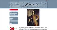Desktop Screenshot of bononcini.org